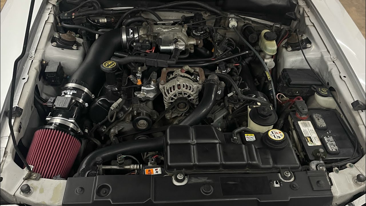 New JLT Cold Air Intake For My New edge Mustang