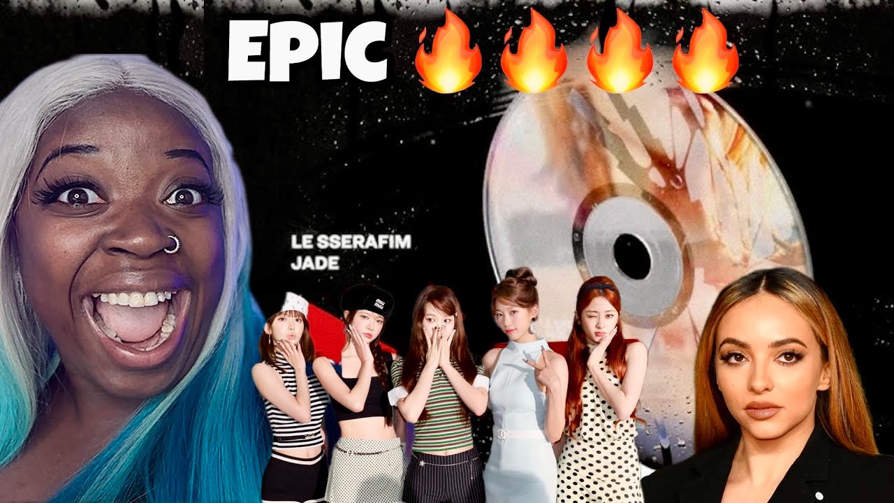 LE SSERAFIM (르세라핌) 'HOT (English ver.) (feat. JADE)' Official Visualizer REACTION!!!