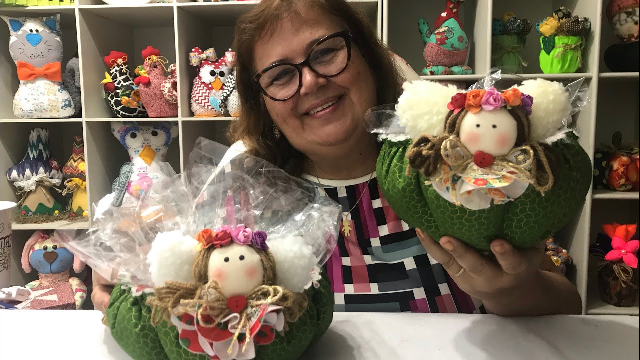 Cesta com anjinha !!!