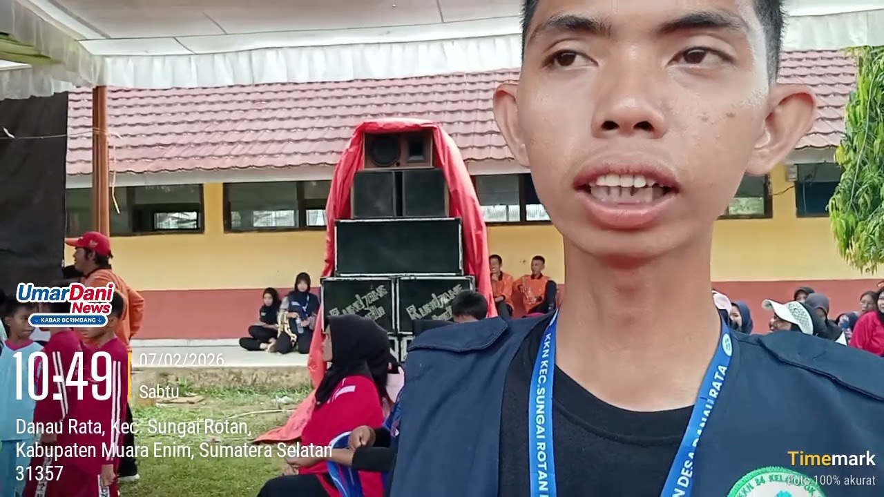 KKN UIN Palembang kelompok 87-88 Gelar AcaraBazar di desa Danau Rata 
