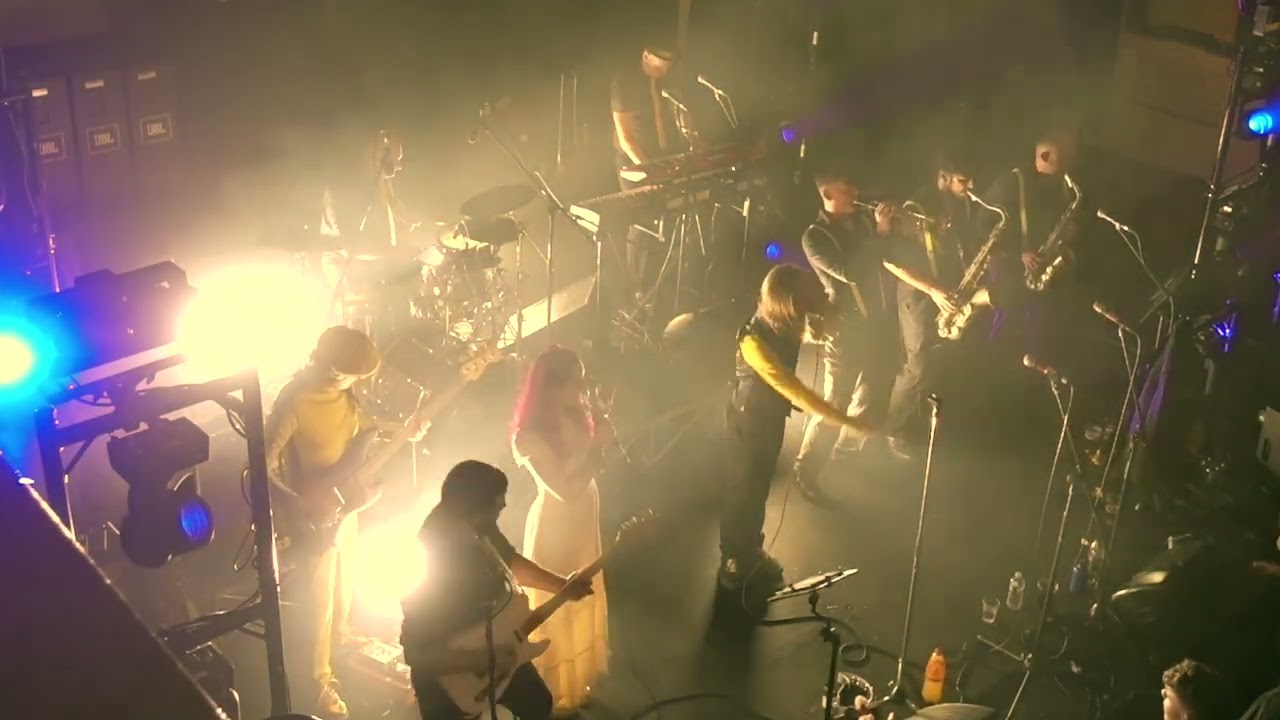 Smugglin' Budgies live at Cinemas Christmas gig 2024. Sledge Hammer