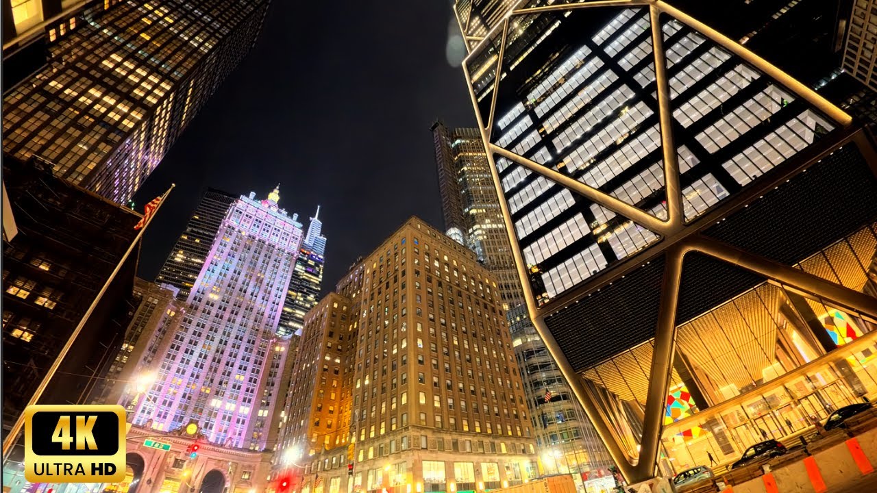 Upper East Side NYC Walk 🇺🇸 1 Hour 4K, Madison Avenue to Park Avenue | JPMorgan Chase Tower