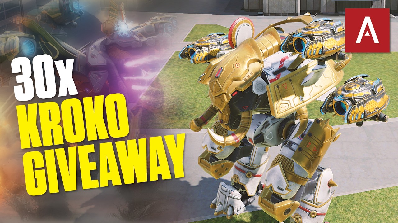 War Robots - Kroko Giveaway | 30x Kroko Up For Grabs!