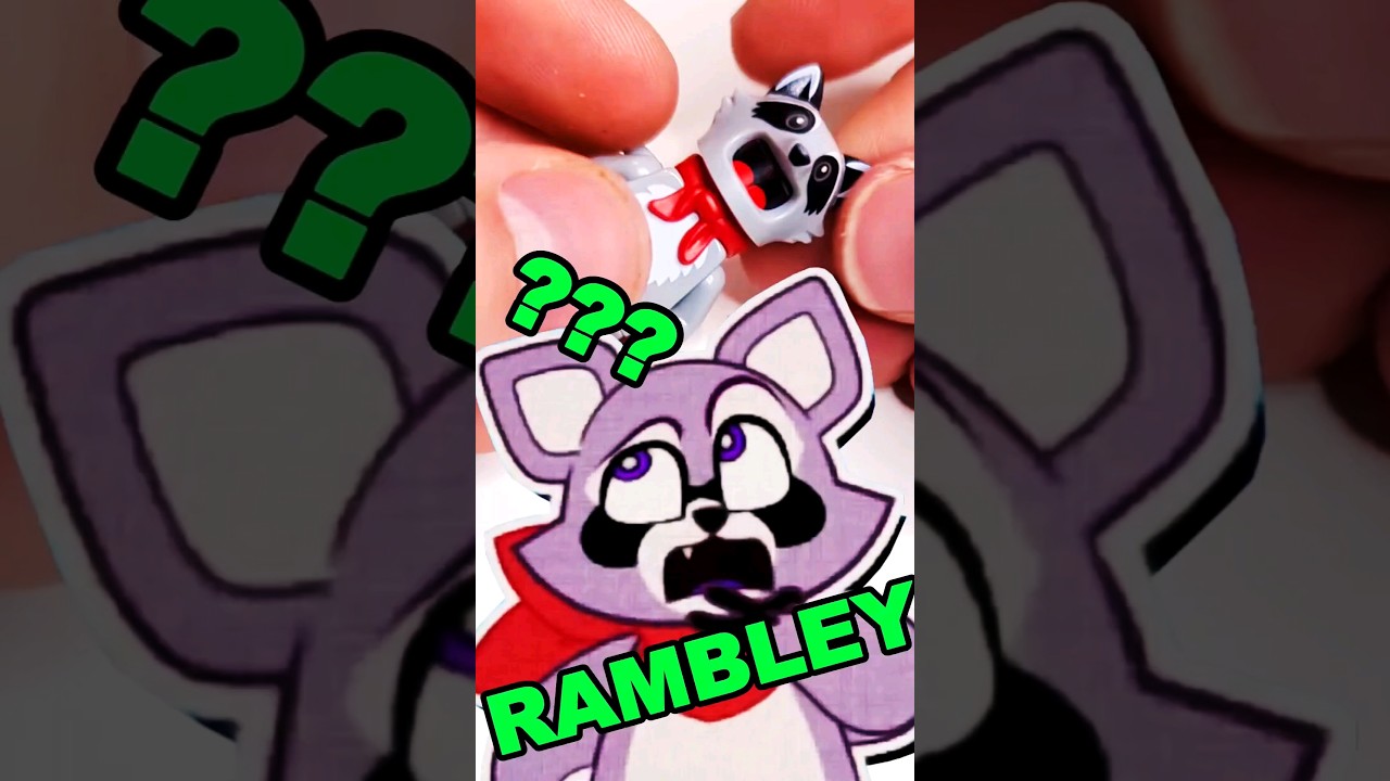 Rambley Lego figure! #indigopark #rambley #videogames #gaming #lego #afol #rambly #horrorgaming