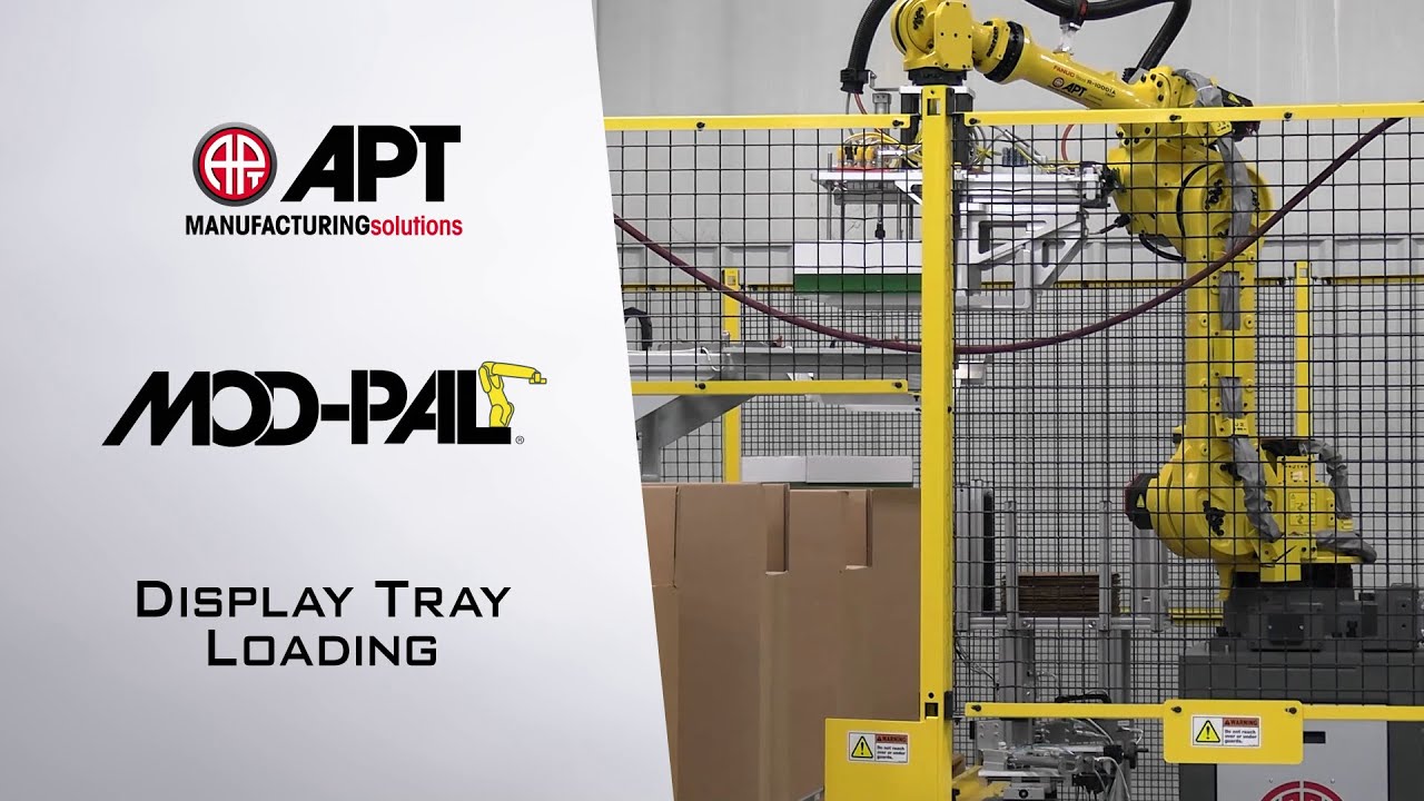 Robotic Palletizing - Display Tray Loading