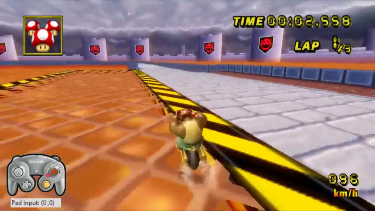 [ MKWII RE-UPLOAD ] GBA Bowser Castle 3 ( GLITCH ) - 1:52.935 By Lukas Loucks ( TAS )