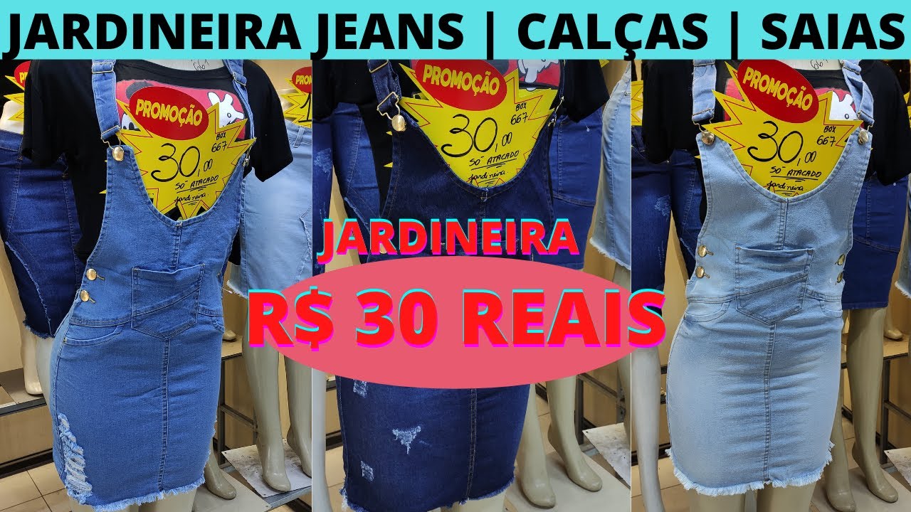 BRÁS-SP JARDINEIRA JEANS | SAIAS