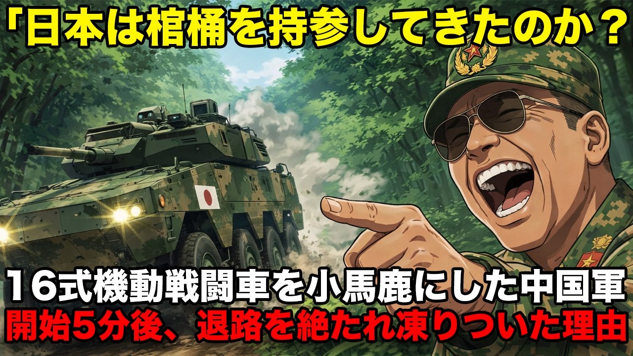 【海外の反応】中国軍「装輪は棺桶」→包囲した瞬間に逆包囲…日本の設計思想に世界が絶句