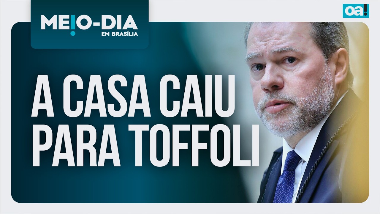A casa caiu para Dias Toffoli | Meio-Dia em Brasília - 12/02/2026