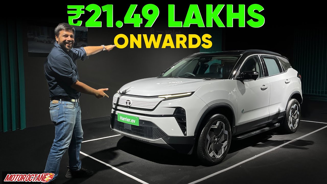 New Tata Harrier EV - All Details!