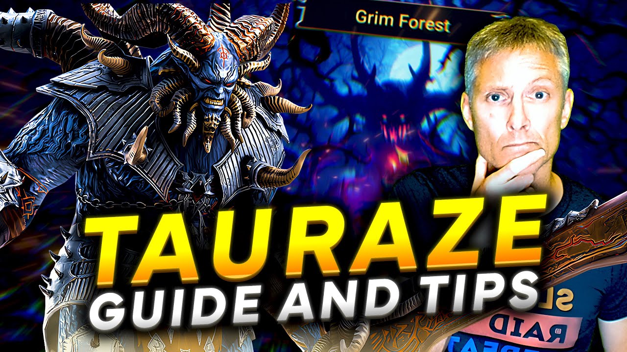 TAURAZE: ПРОСТОТА ИСПОЛЬЗОВАНИЯ! Создание команды, стратегия и советы! | Raid Shadow Legends