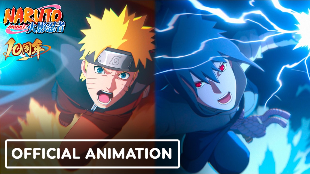 ROAD OF NARUTO & SASUKE (Silhouette - @Kiyozz11) | Naruto Mobile 10th Anniversary CGI Opening Intro