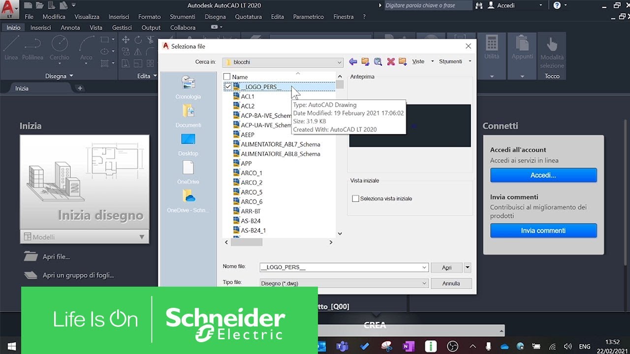 Personalizzazione del cartiglio CAD da i-project | Schneider Electric Italia