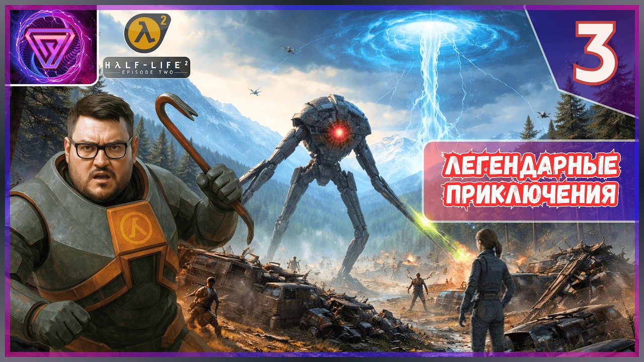 ⚡ Прохождение Half Life 2 Episode 2 | Часть 3 - Мостостроитель Фримен 💥