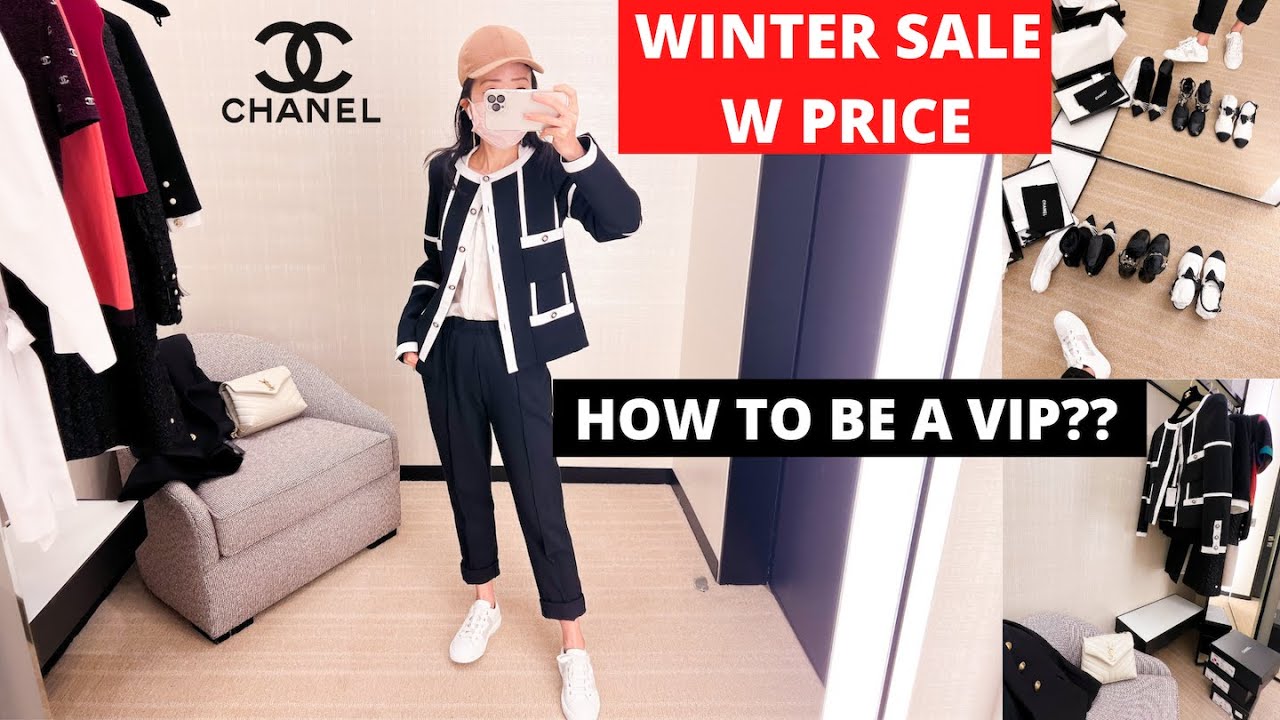 Chanel Winter Sale 2021 | How to become a VIP Client at Chanel