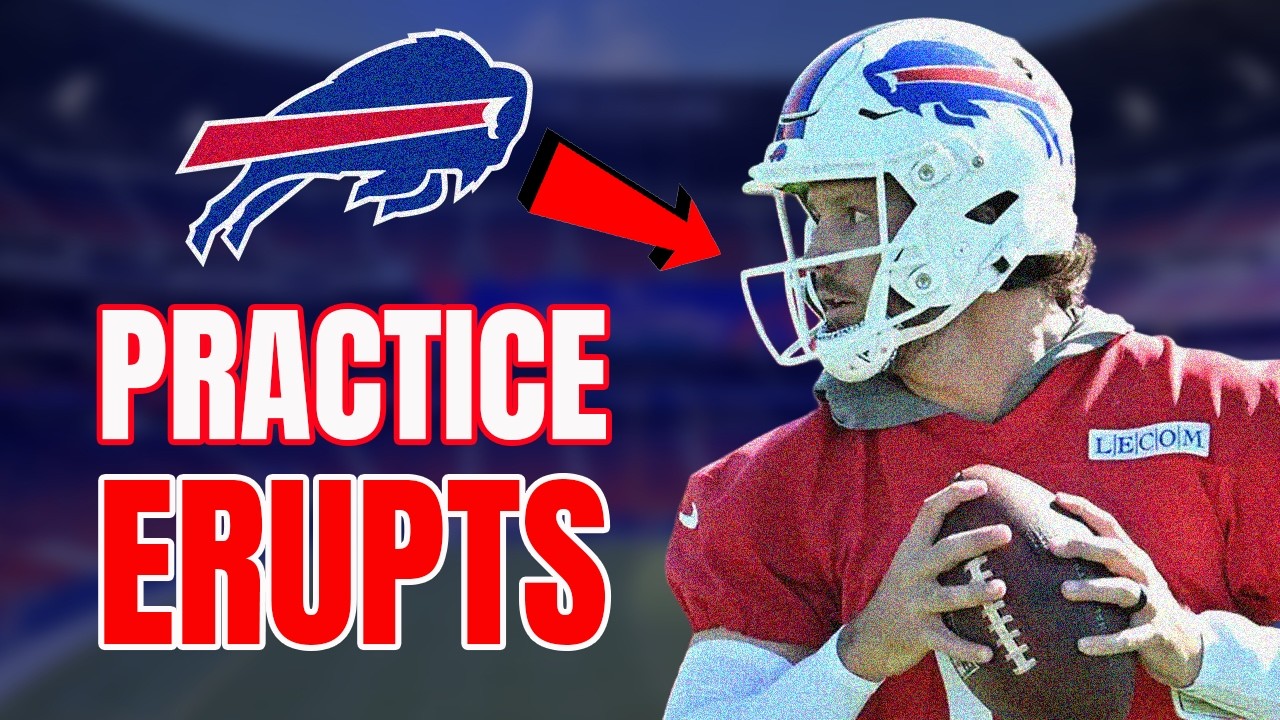 🚨 Тренировочный лагерь Buffalo Bills СНОВА НАКАЛИЛСЯ....