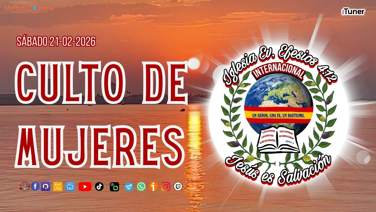 CULTO DE MUJERES - SÁBADO - 21/02/2026