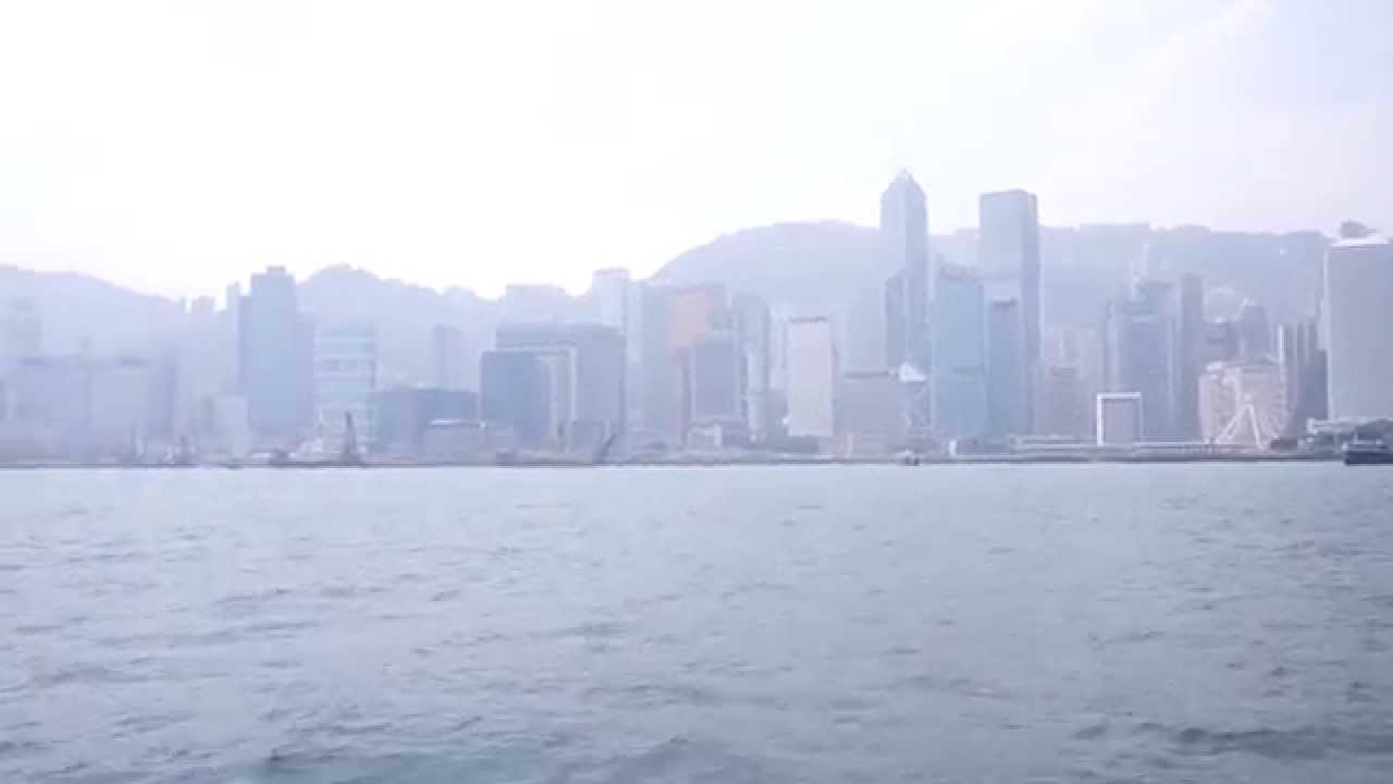 Traveling by Star Ferry to Hong Kong Central!