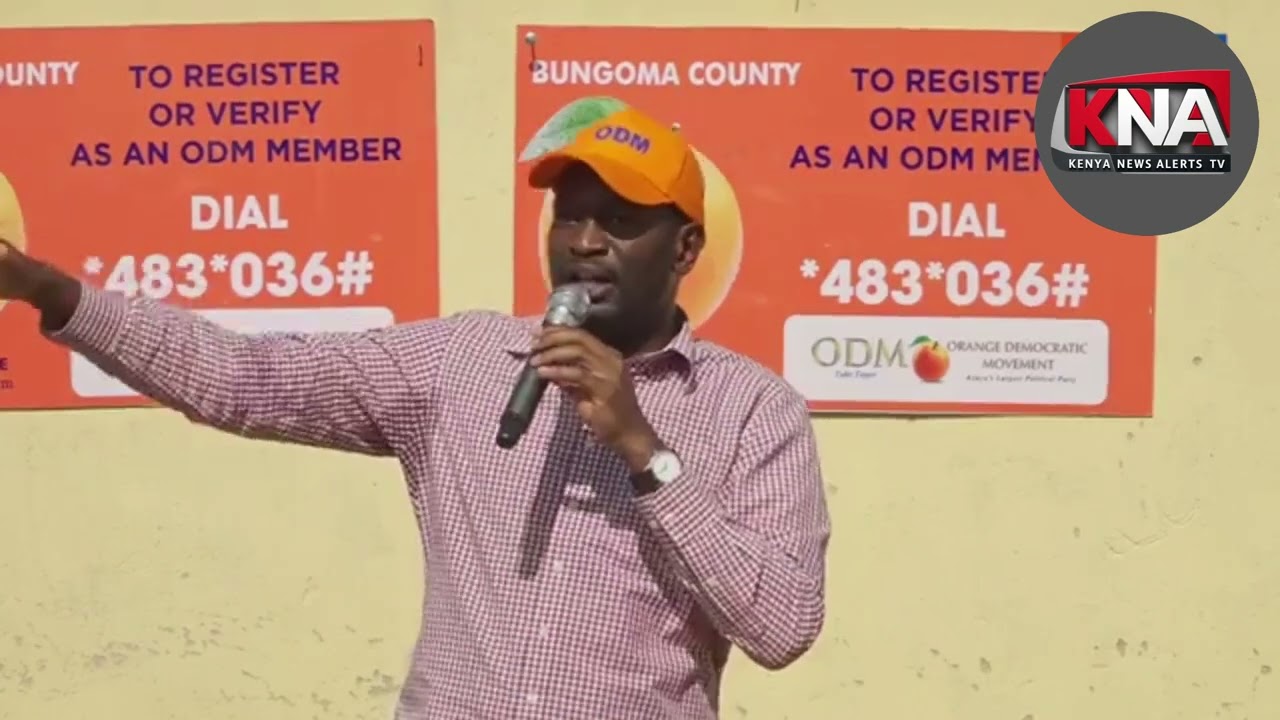 ''SINA UOGA YA KUTOLEWA ODM,'' SENATOR SIFUNA BREATHES FIRE IN BUNGOMA WHEN OPENING ODM OFFICES!