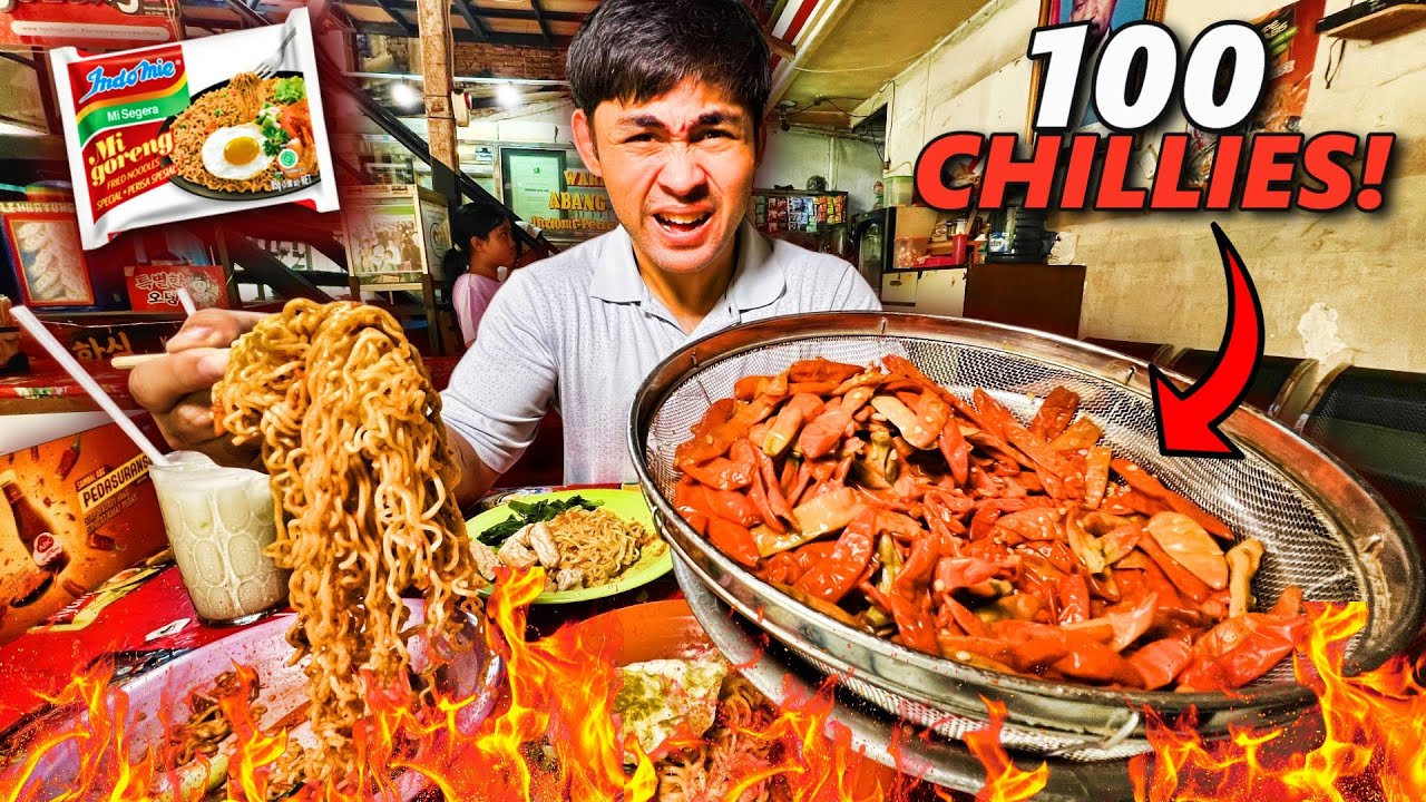 I Survived Jakarta's INDOMIE Noodles From Hell! (I Regret It!)