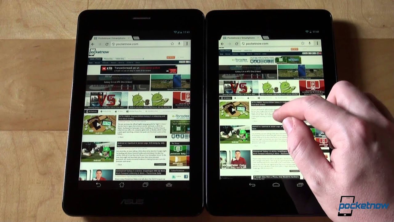 ASUS Fonepad vs Google Nexus 7 | Pocketnow