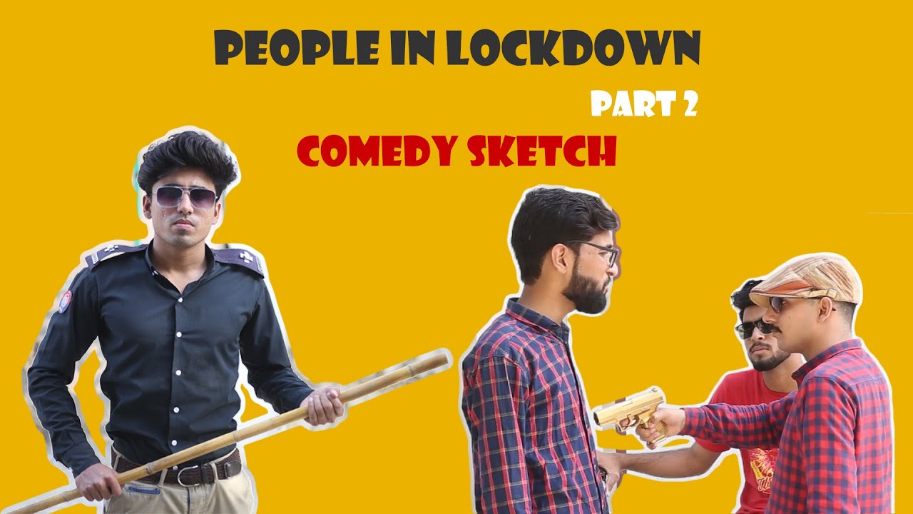 PEOPLE IN LOCKDOWN | PART 2 | COMEDY SKETCH | TRB FAMILY