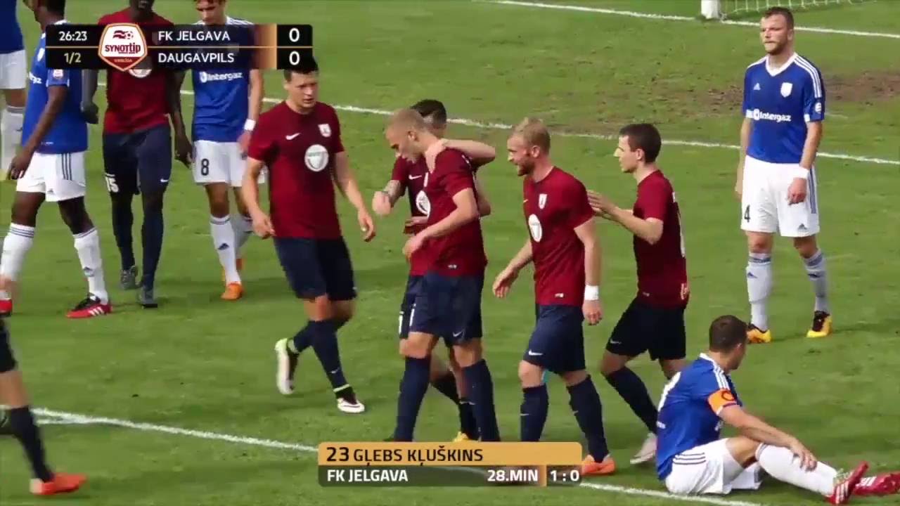 FK Jelgava - BFC Daugavpils 2016/08/28 spēles apskats