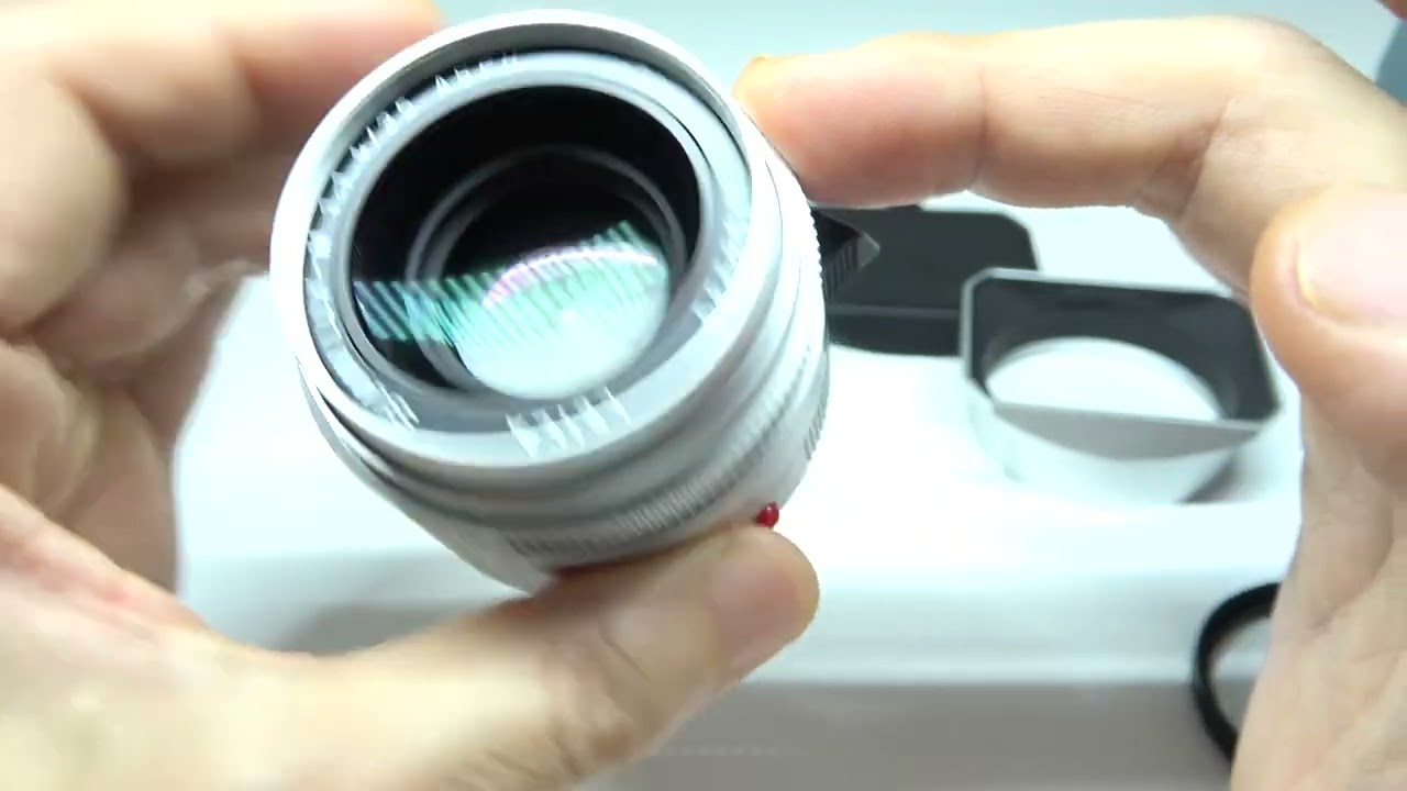 LEICA ライカ Summilux-M 35mm f1.4 ASPH Chrome 6bit 11675 純正フード、UVaフィルター
