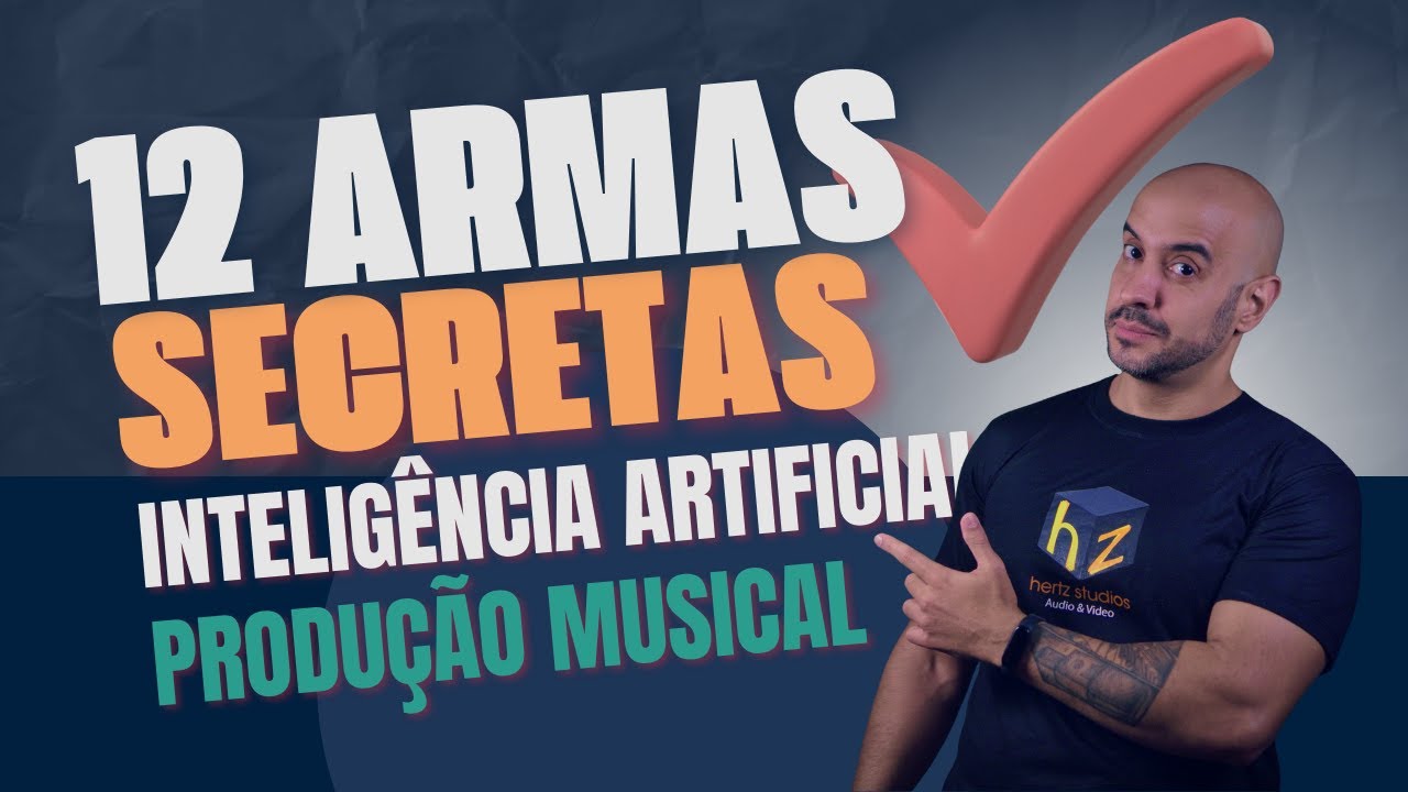 Como Usar IA Para Produzir M&uacute;sica Profissional (12 Ferramentas Que M&uacute;sicos Precisam Conhecer)