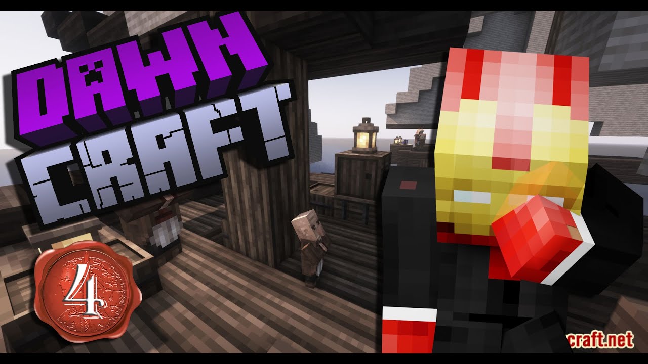 PARTIDA CONTRA LOS PILLAGERS|  DAWNCRAFT | #4