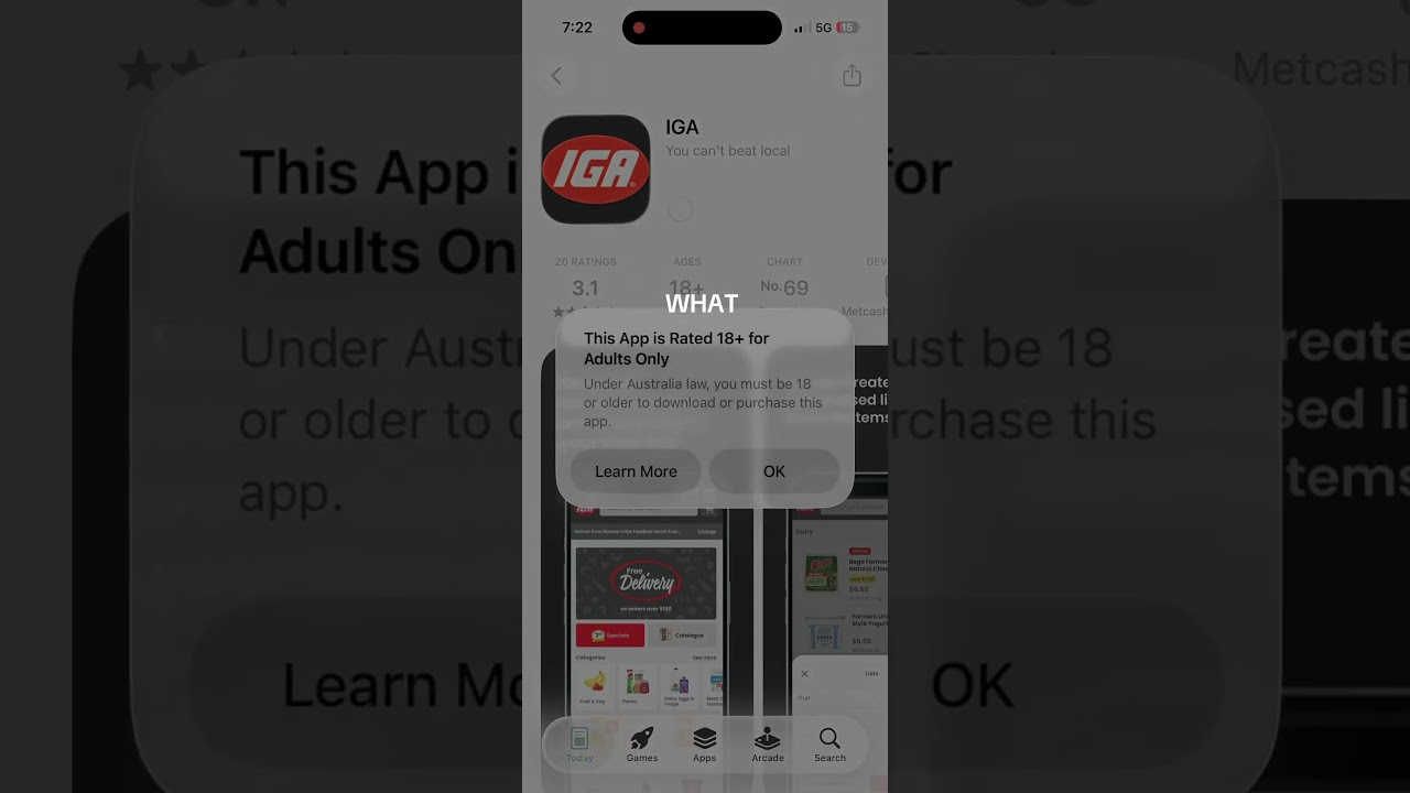 YOU NEED TO VERIFY YOUR AGE NOW TO GET SOME APPS #govermnent #ban #ios #smartphone #appstore