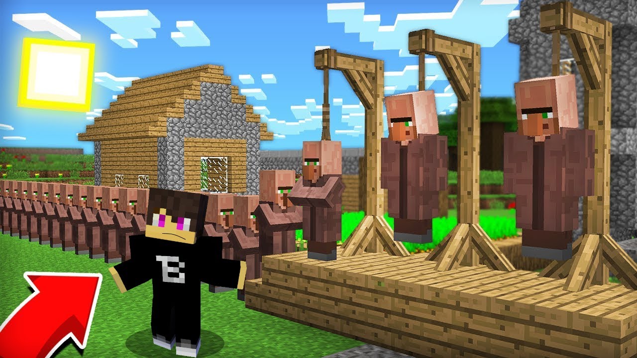 MIÉRT AKARNAK MEGHALNI A FALUSIAK A MINECRAFTBAN?