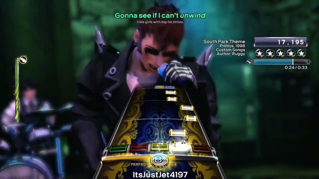 South Park Theme || Rock Band 3 Deluxe Expert Guitar FC 5GS Playthrough