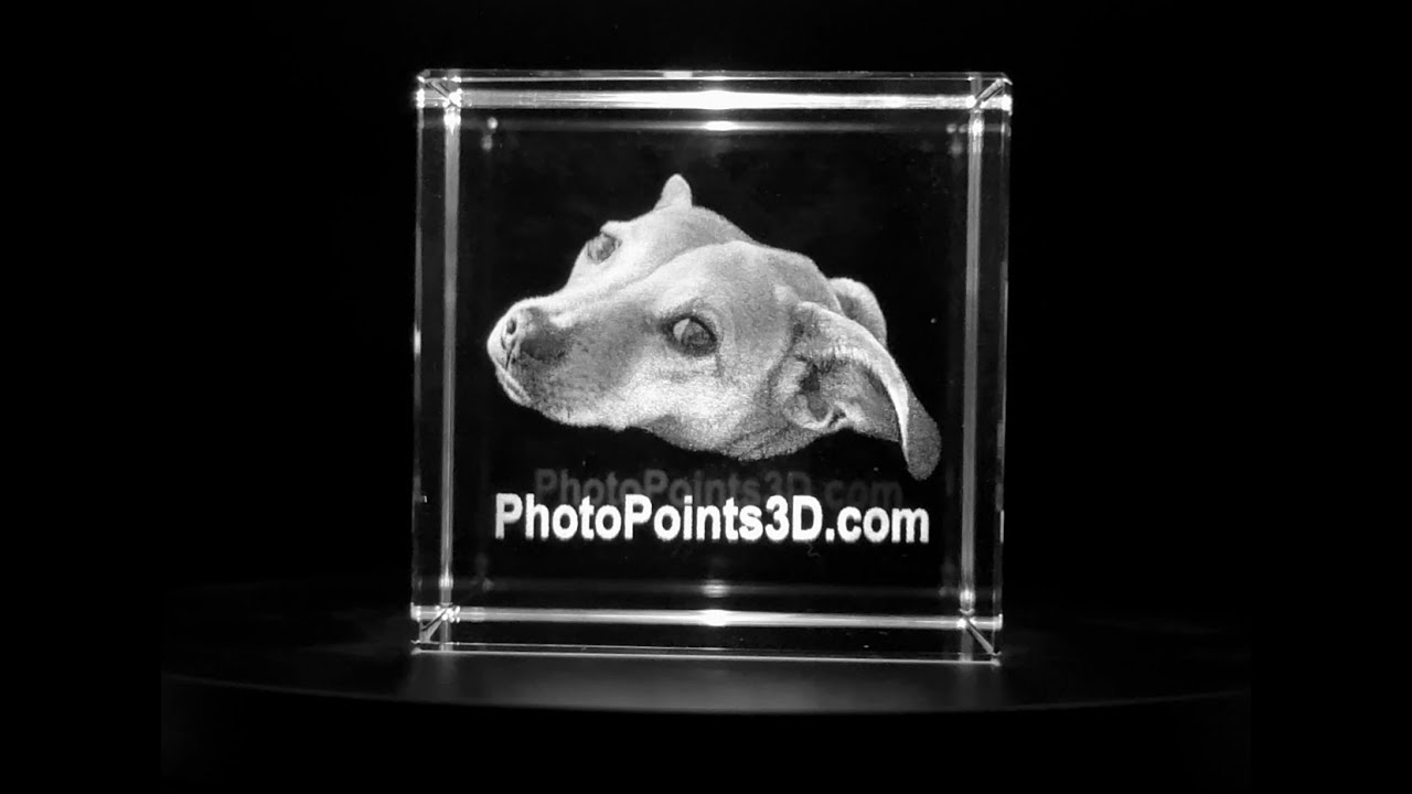 PhotoPoints3D.com Actual Crystal Engraving Sample