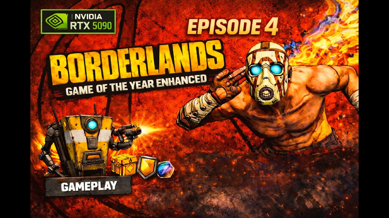 Borderlands 1 EP4 (4K) | Lilith | No Commentary | RTX 5090