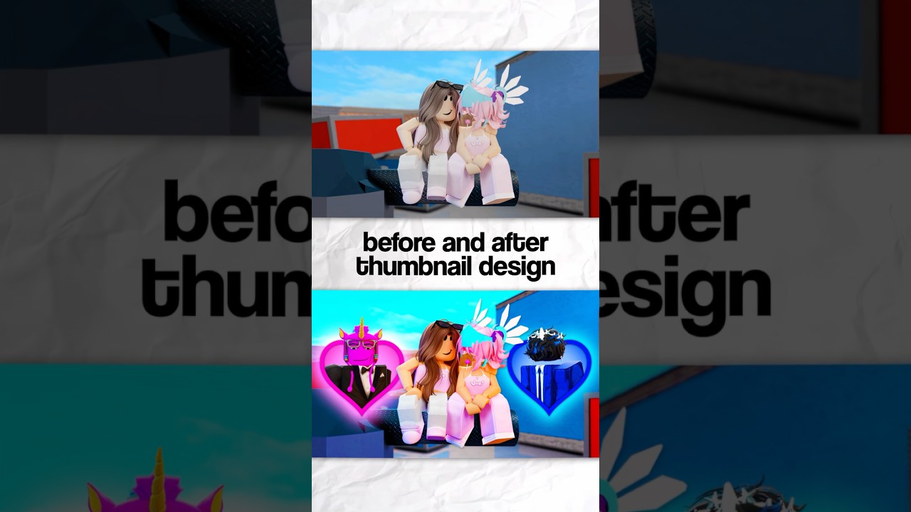 THUMBNAILS BEFORE AND AFTER 🔥