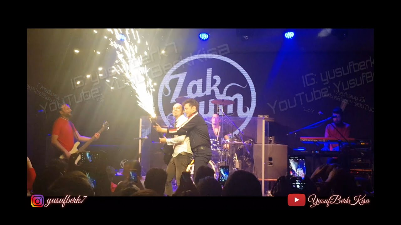 Zakkum - Yüzük & Alevler içinde Gitar Şovu | Live @IF Eskişehir 23.03.19