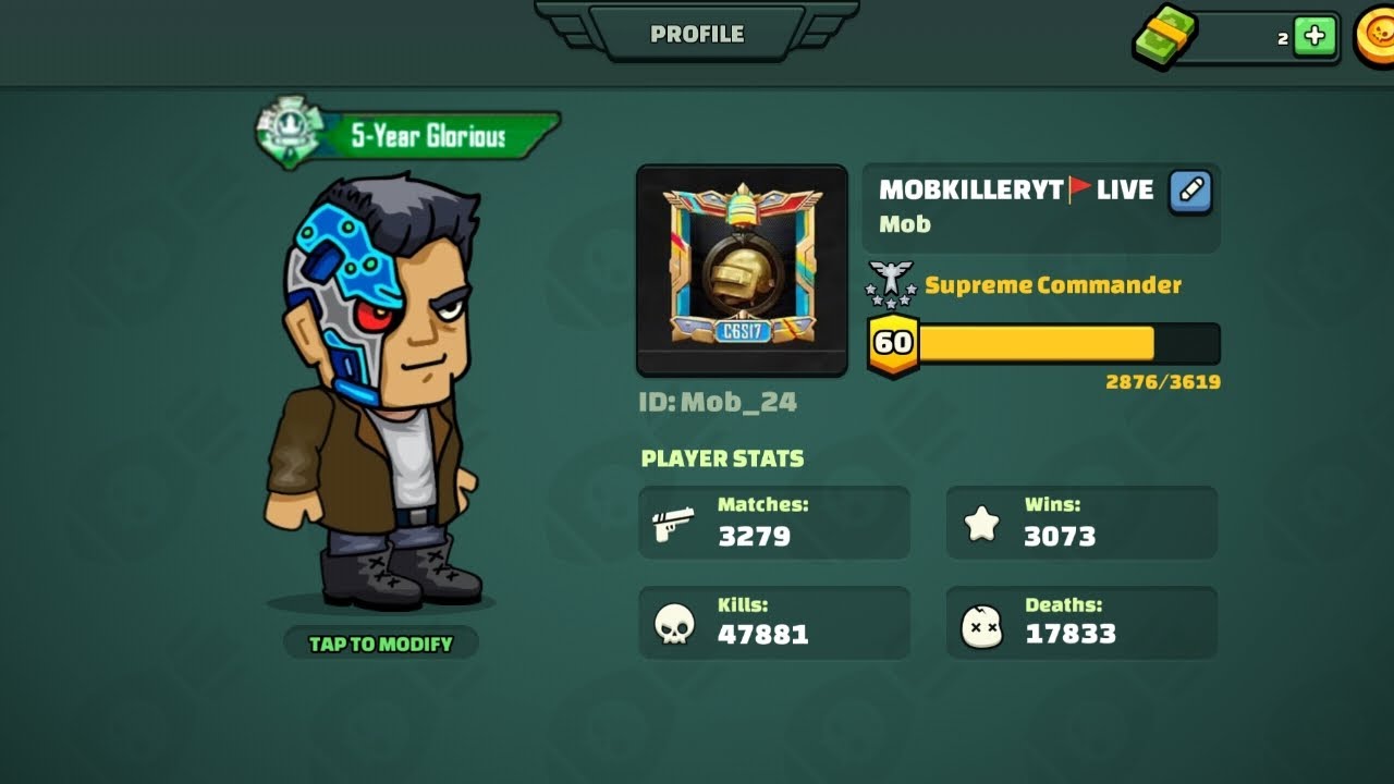 Mini militia live:join unlimited custom room mobkilleryt is live