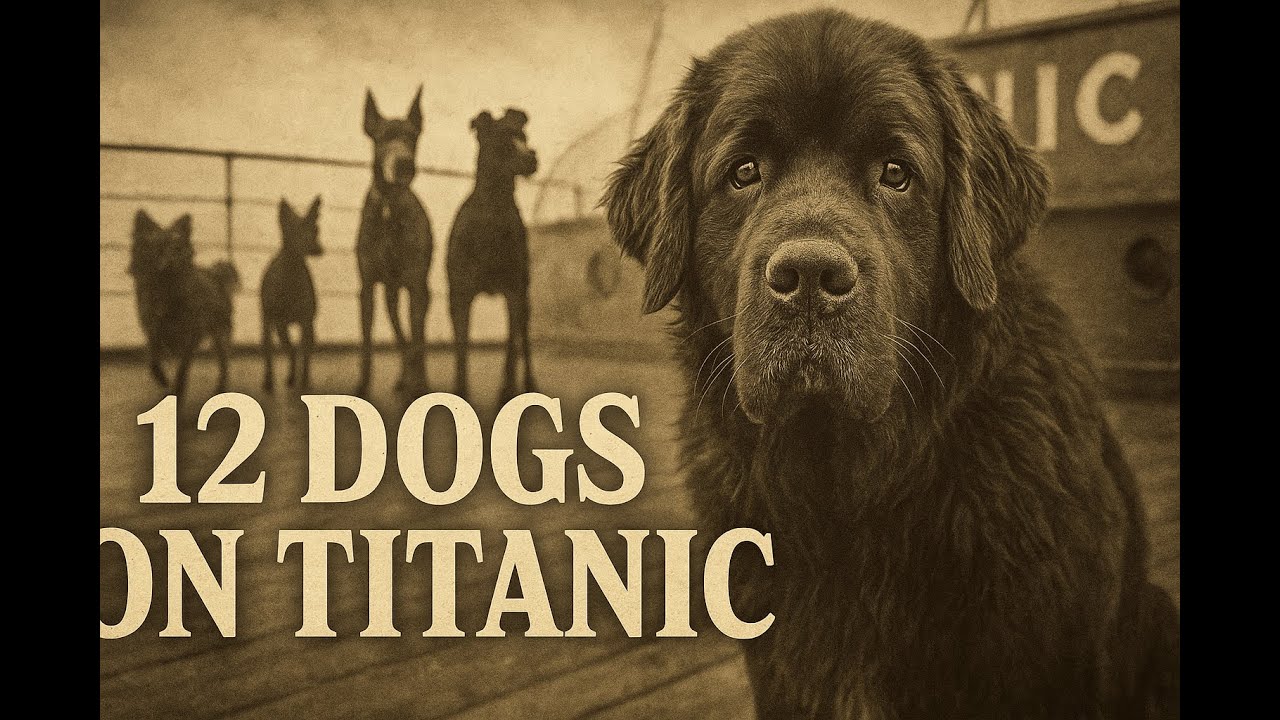Titanic&rsquo;s Secret Passengers The 12 Dogs Onboard! Did Any Survive