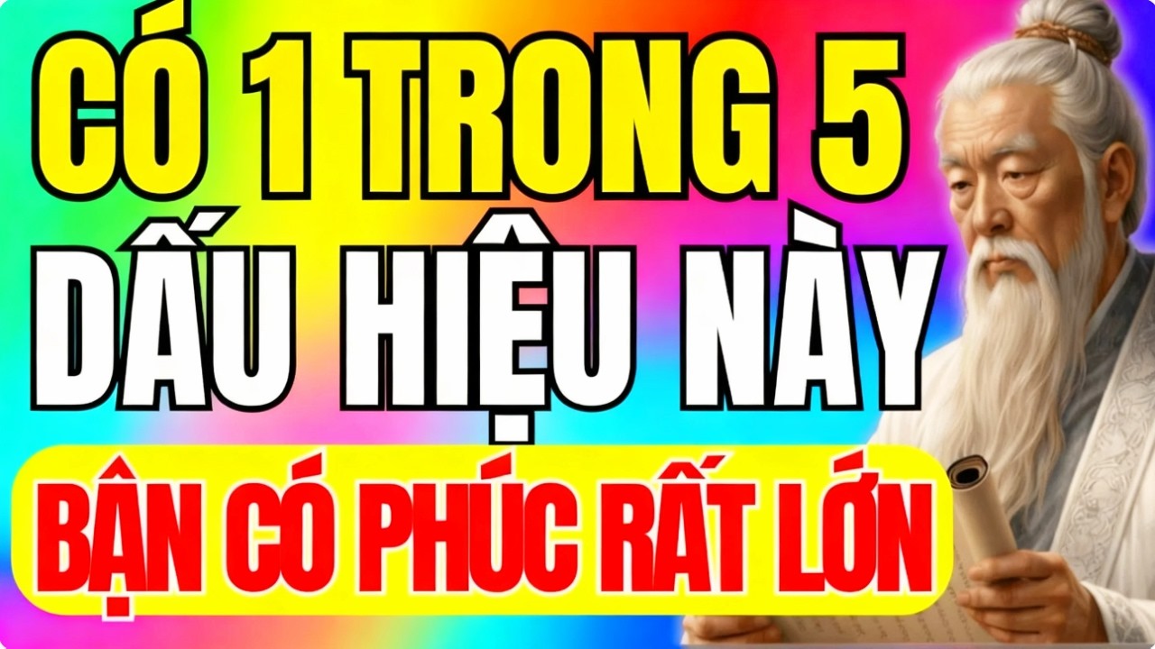 5 Dấu Hiệu Theo Quan Niệm Xưa Gắn Với Người Có Vận Số Tốt