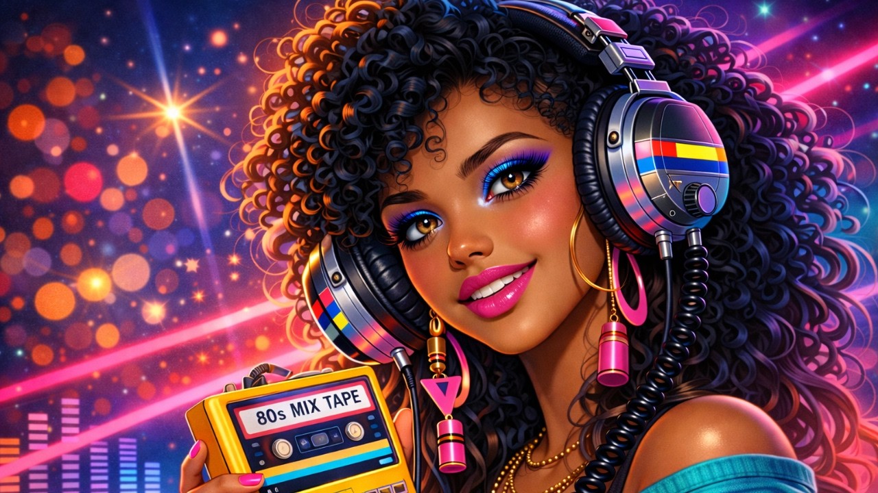80s Synthwave Club Mix 🌃 Neon Night Drive | Retro Dance Instrumental