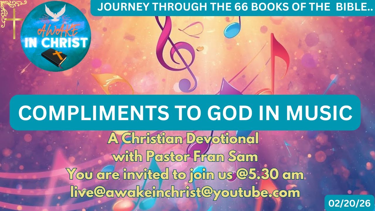COMPLIMENTS TO GOD IN MUSIC..