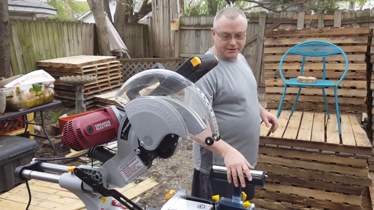 Harbor Freight (Chicago Electric) 12 inch miter saw tool review: