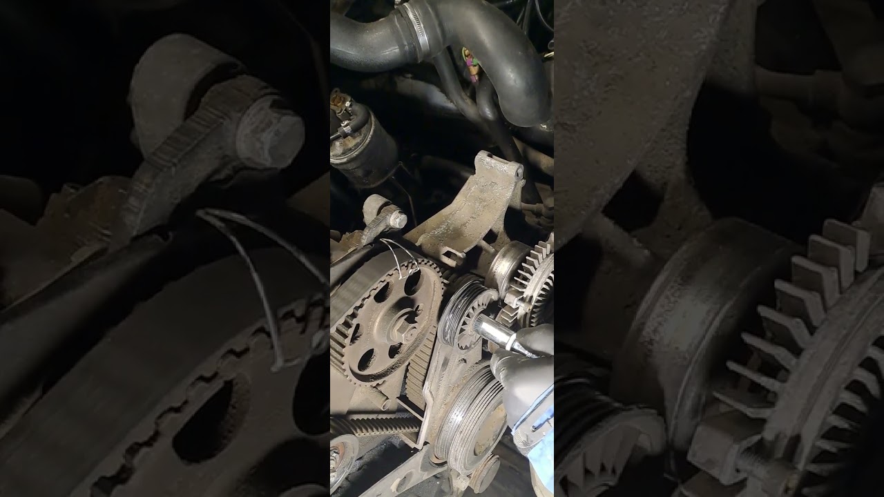 rozwalony napinacz paska passat b5 1.9tdi
