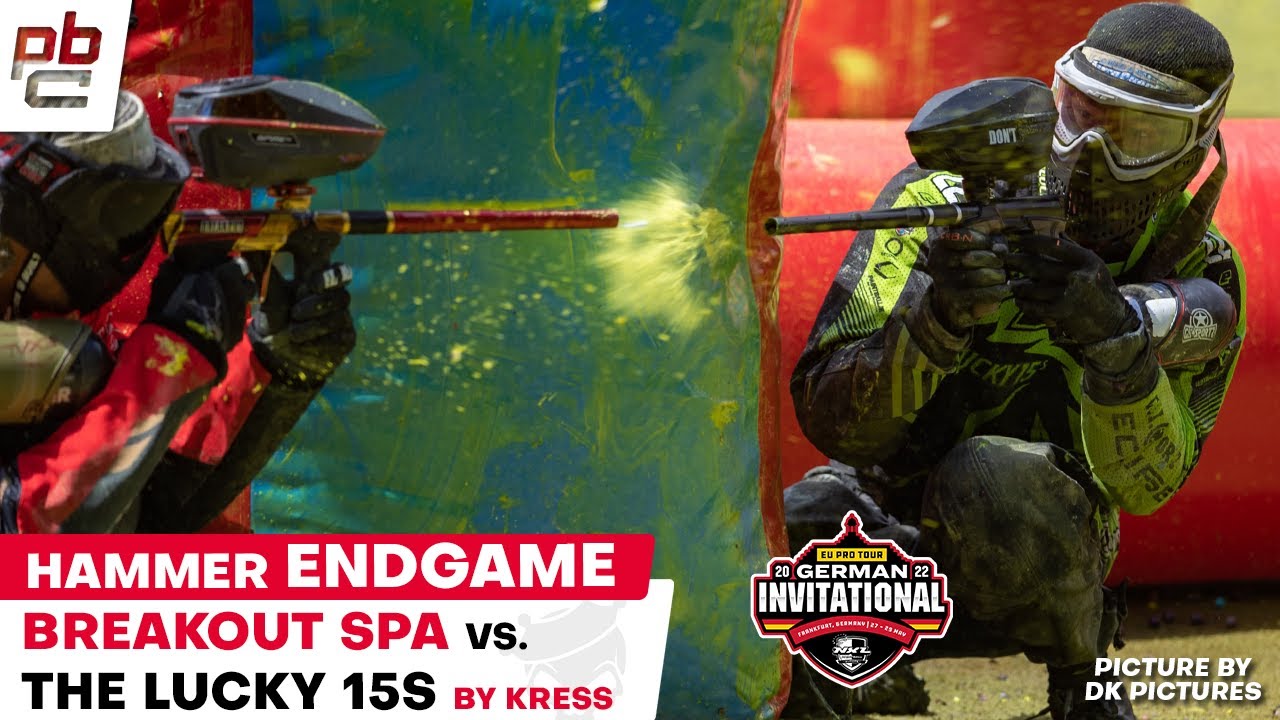 Hammer ENDGAME at Paintball NXL Germany Breakot Spa vs Luky15s
