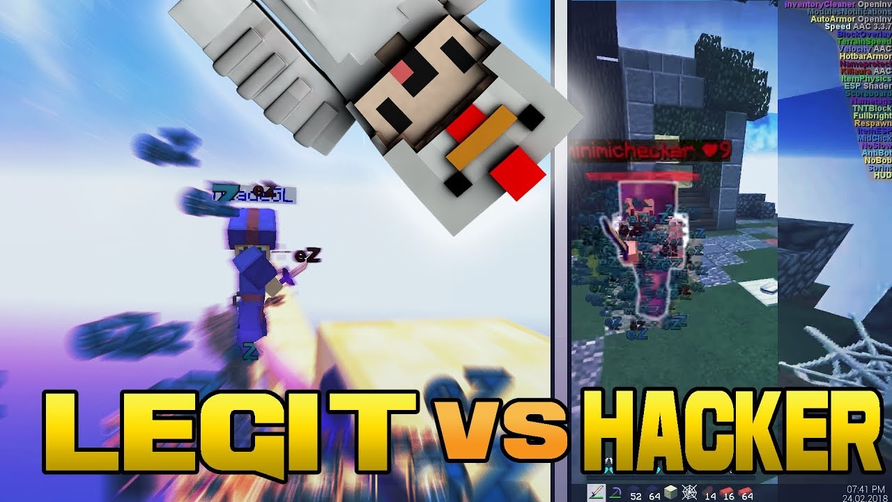 LEGIT vs. HACKER! Wer gewinnt das krasse Battle?! | minimichecker [legit] vs. Haze [hackt] |