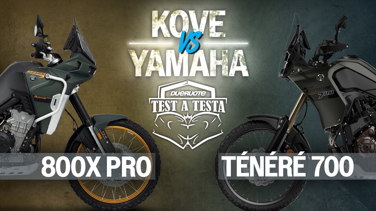 Test a testa #10 - Kove 800X Pro vs Yamaha Ténéré 700