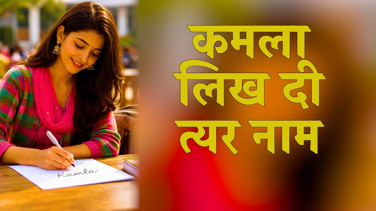 Kamla Likh di tyar naam | कमला ❤️ लिख दी त्यर नाम | Romantic Song | Pahadi Vibes | Uttrakhandi Song