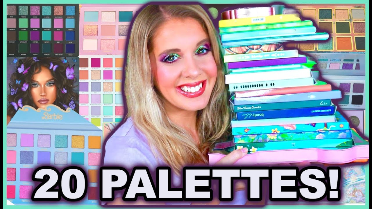 RANKING MY TOP 20 SPRING & SUMMER PALETTES | 2025