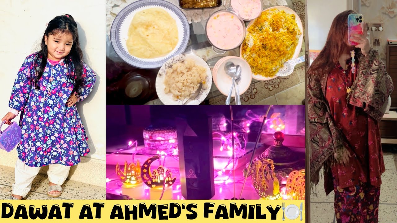 SHAB.e.MAIRAJ Mubarak to all Muslims😇Dawat at Ahmed’s Family🍽️#foryou #shabemeraj 